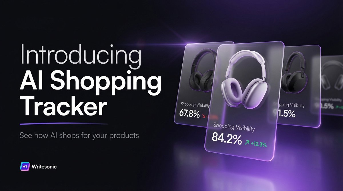 Writesonic tweet media