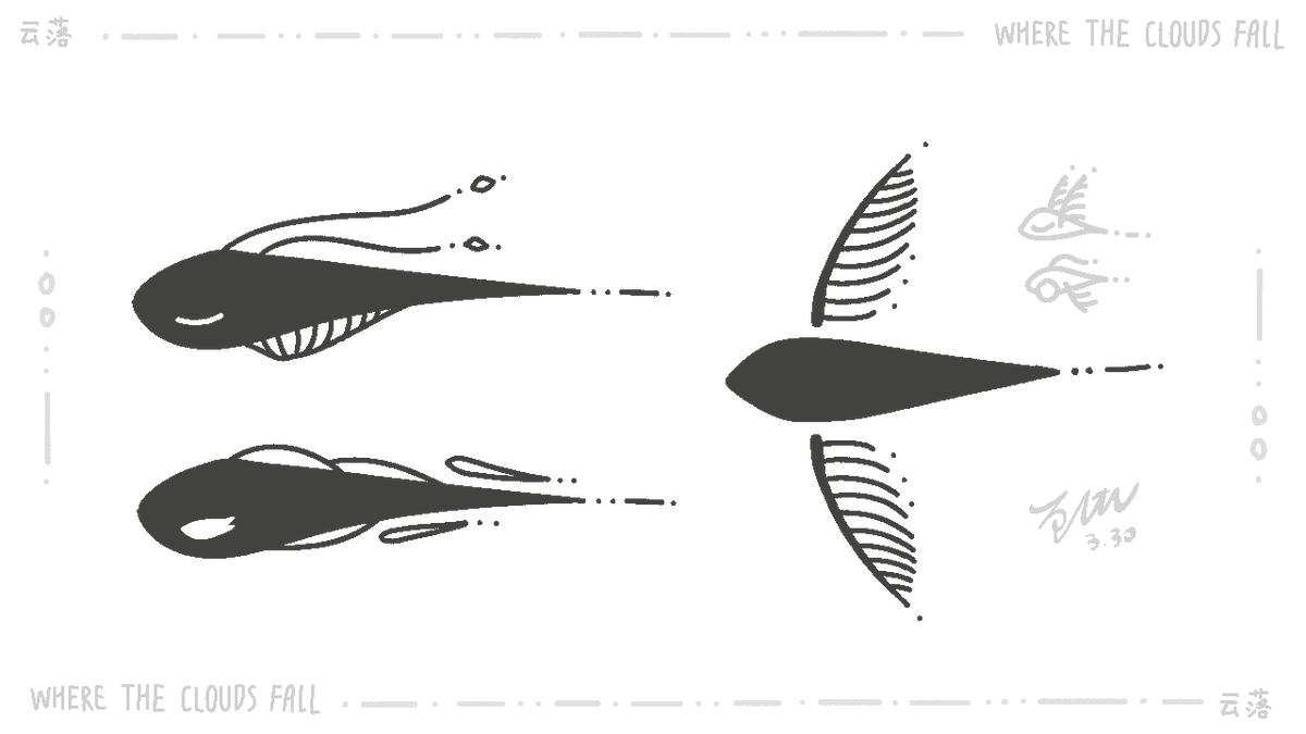 _TPLAN_'s tweet photo. The Fish of Where the Clouds Falls
#drawing #art #oc https://t.co/bMGLYcUcpn