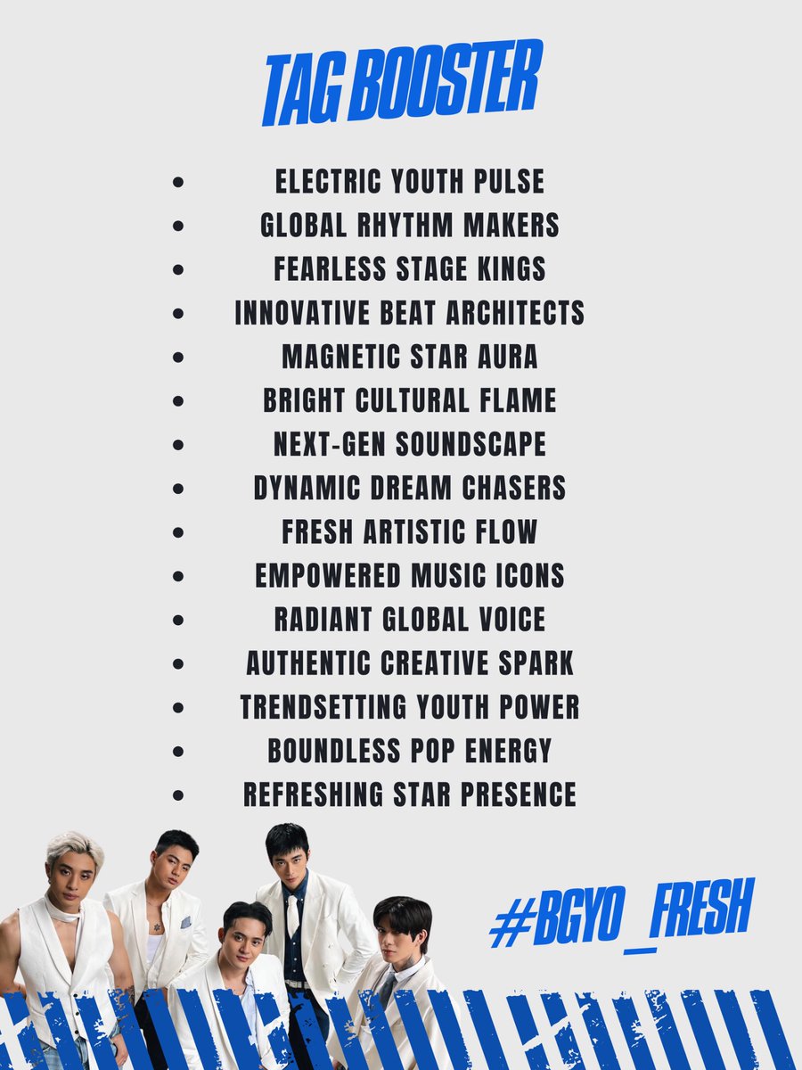 BGYO TRENDSETTER tweet media