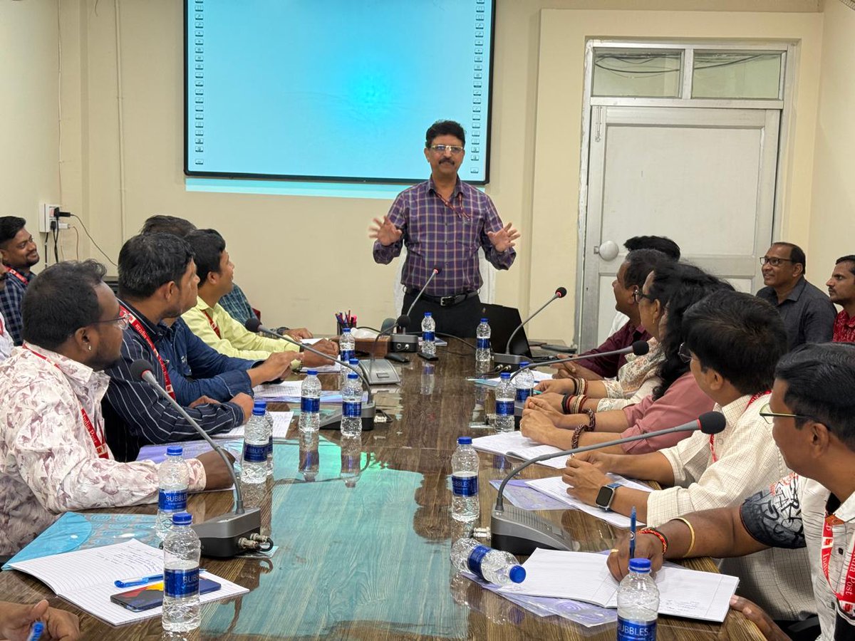 roberhampur's tweet photo. A five-day Training Programme on NISM concluded successfully at Conference Hall, O/o the Postmaster General, Berhampur Region, Berhampur from 23.03.2026 to 27.03.2026. https://t.co/Jm5VfX3Pir