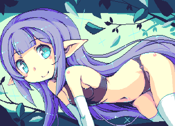 去年の4月頃にワンチップMSXで描いた絵 