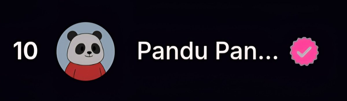 The $PANDU Pandas NFT collection just hit #10 trending on <a href="/MagicEden/">Magic Eden 🪄</a>

Do you already hold any NFTs already, if not you can buy them here:
magiceden.io/marketplace/pa…
