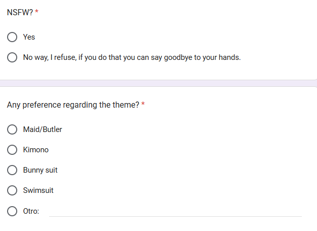 To practice a bit, I'm going to draw some portraits in the next few days.
You can put your character in the answers, if you don't want put in this social media you can give the info in this  form:
forms.gle/LbvDVcdm71Jp63…