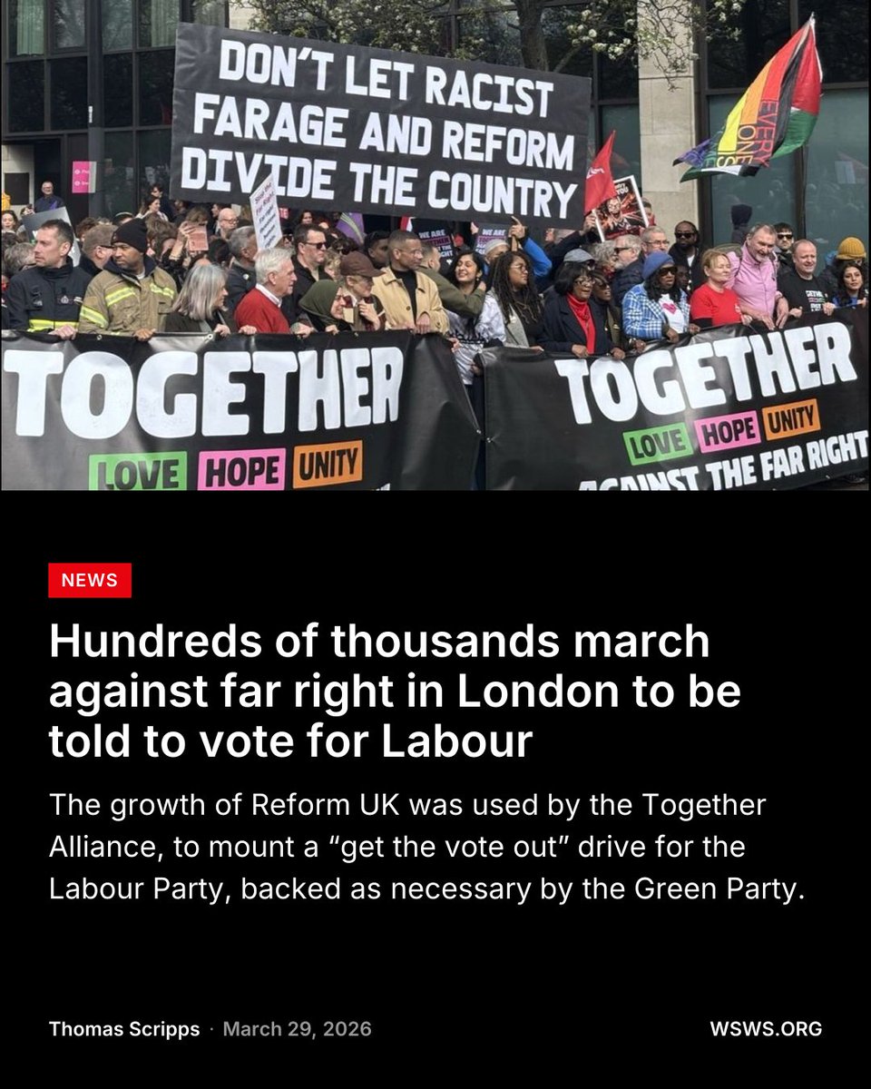 Andre Damon (WSWS) tweet media