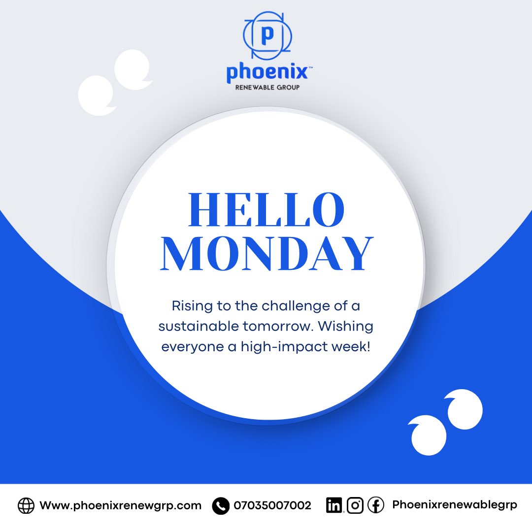 Phoenix Renewable Group NG Ltd tweet media