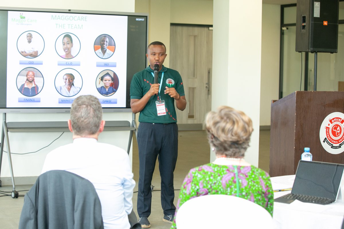 AmrefUniversity's tweet image. 🥉 2nd Runner-Up: Maggo Care
A specialized, patient-centered chronic care solution
💰 $1000
#FromIdeaToImpact #HealthEntrepreneurship #AMIU