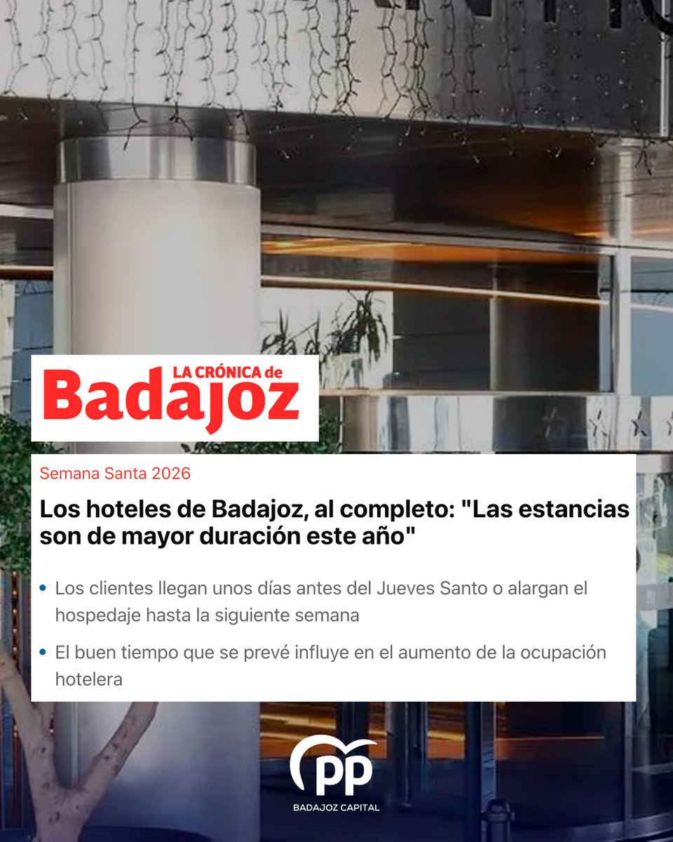 Partido Popular Badajoz Capital tweet media