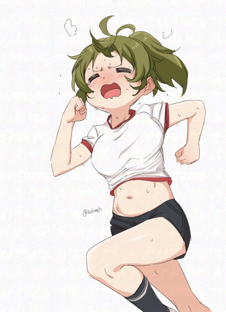 個人的に運動苦手イメージがあるメルくん 