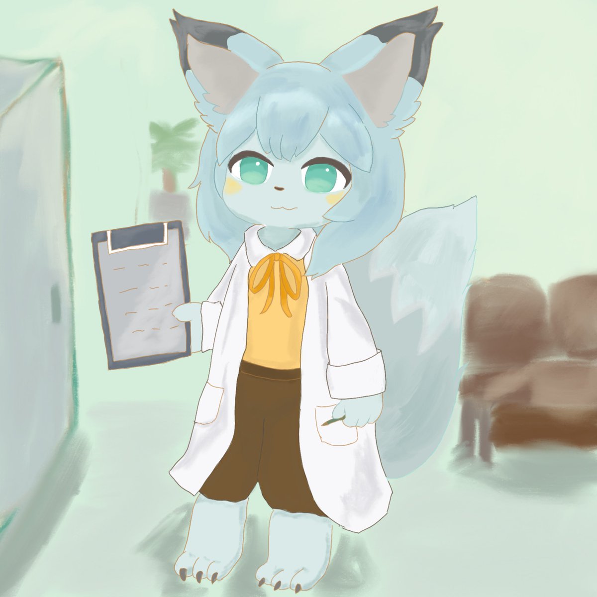 きつねここ / 白狼ここ tweet media