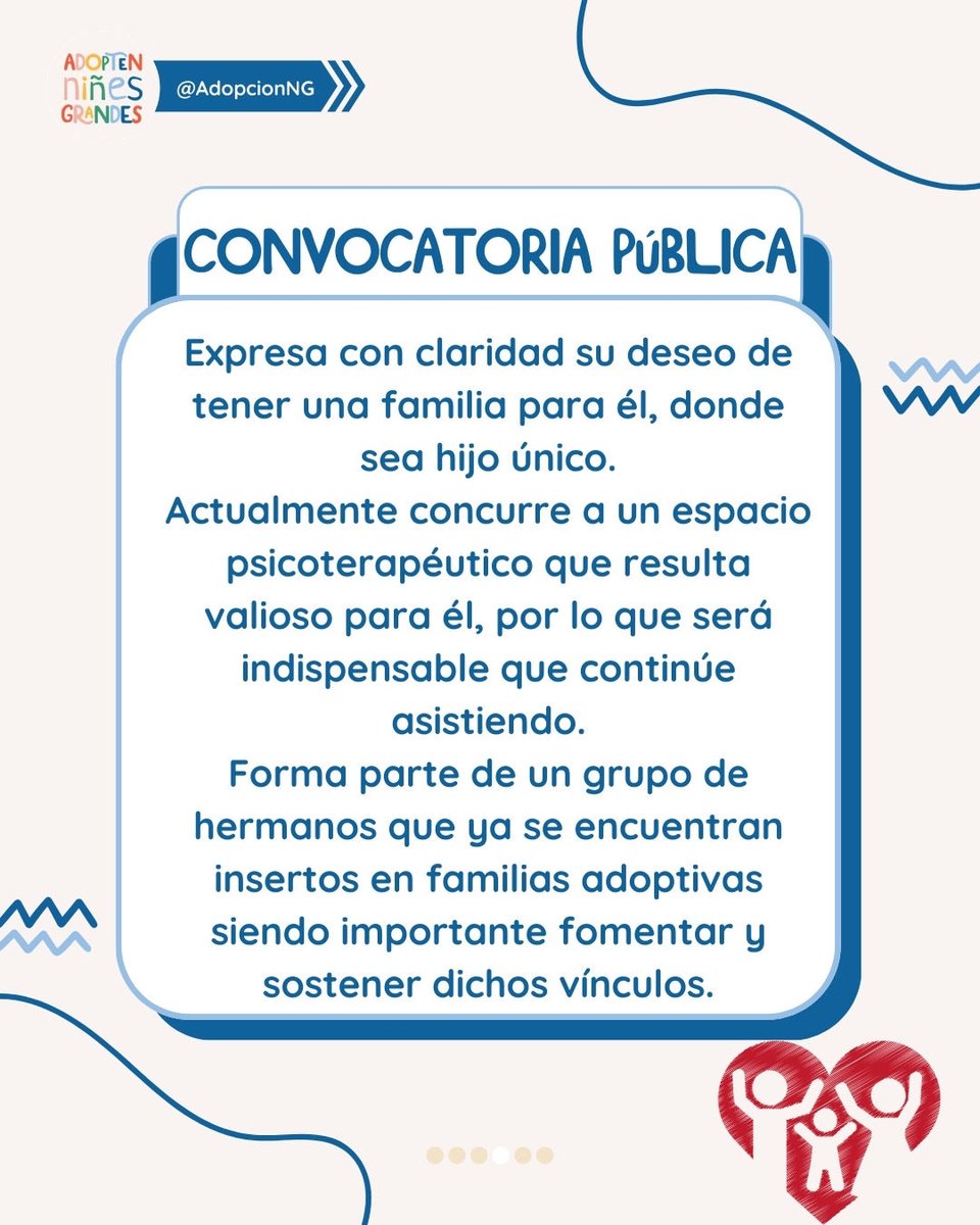 #AdoptenNiñesGrandes tweet media