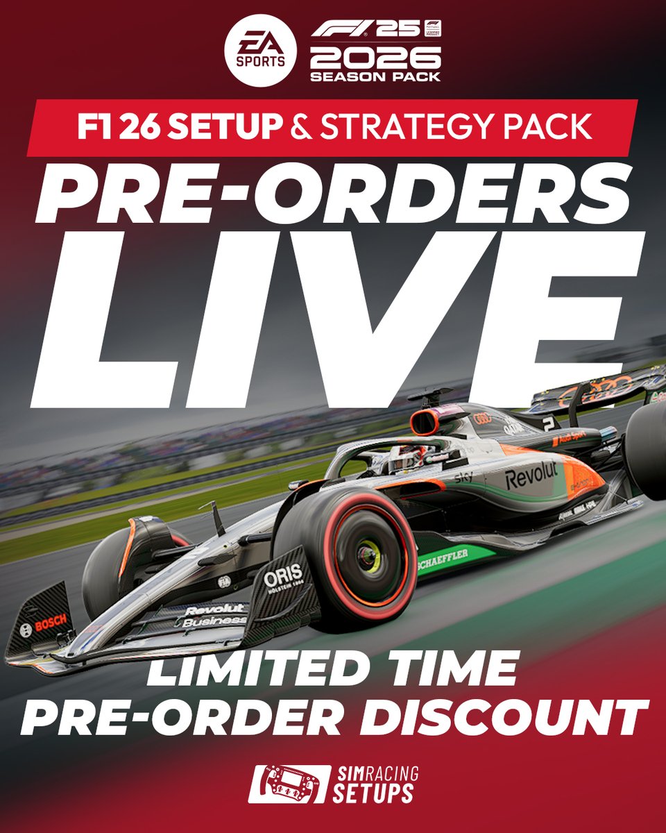 Sim Racing Setups tweet media