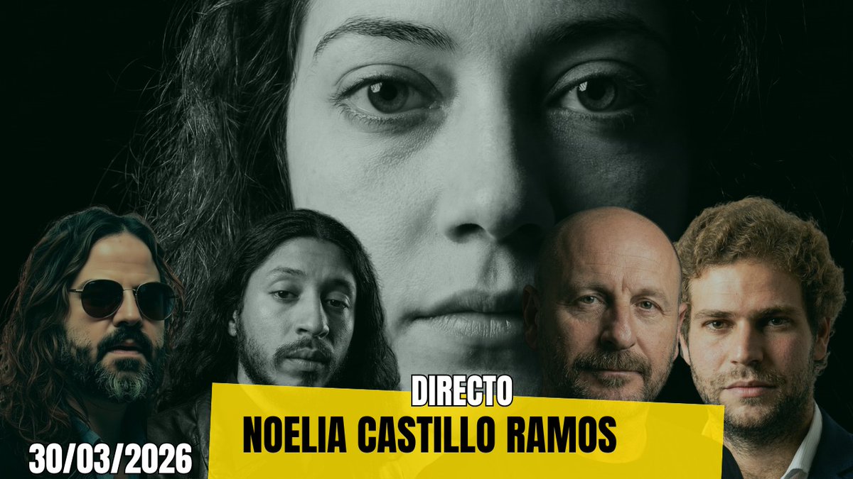 armesillaconde's tweet image. NOTICIAS EN DIRECTO con @armesillaconde: #NOELIA Castillo Ramos (36)
Con @JulioLlorente4 @MarianoUtin @romanhsz 
Estreno HOY #Lunes 30/3/2026
20:00 🇪🇸🇬🇶; 19:00🇵🇹; 15:00 🇦🇷🇨🇱🇧🇷; 14:00 🇧🇷🇺🇸🇻🇪🇵🇷; 13:00 🇵🇪🇨🇴🇺🇸; 12:00 🇪🇨🇺🇸🇲🇽🇬🇹; 11:00🇺🇸🇲🇽
Les esperamos 💪💥
Enlace: