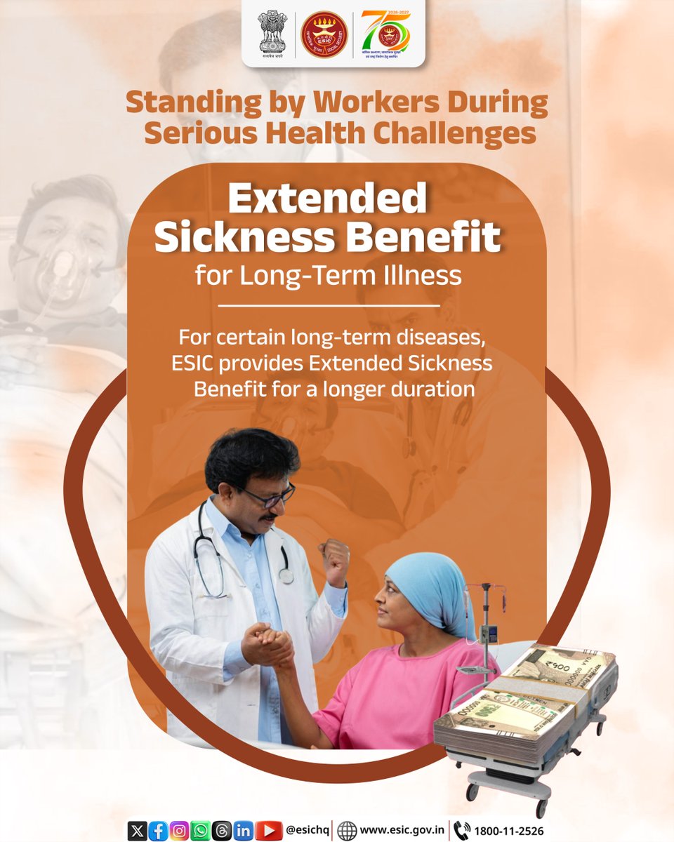 ESIC - Employees' State Insurance Corporation tweet media