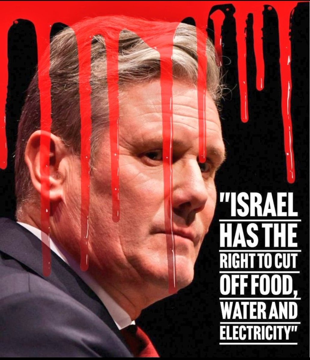 <a href="/Sentletse/">Sentletse 🇿🇦🇷🇺🇵🇸🇱🇧</a> Iran has the right to cut off food water and electricity.
As stated by ZIONIST Priminister Keir Starmer of the UK .