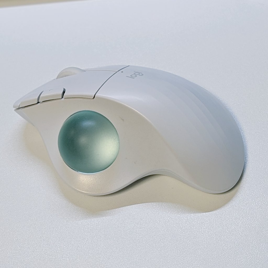 私も同じ色購入したんですが、付けるマウスによって雰囲気が変わる〜！どちらも良い！
(マウスちょい汚れでごめん)