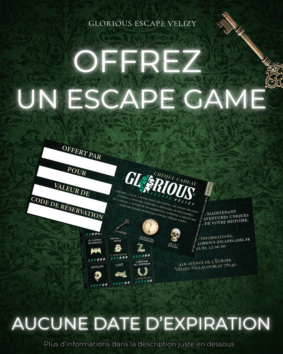 Glorious Escape Game tweet media