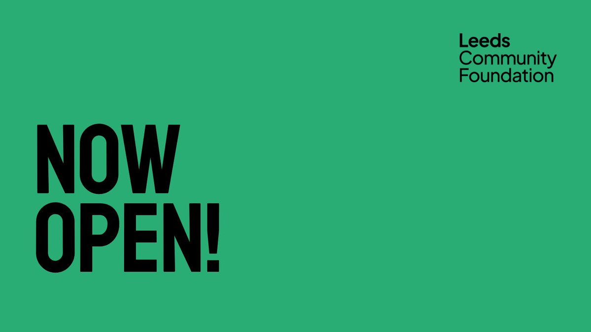 Leeds Community Foundation tweet media