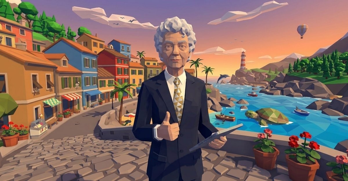 low Poly guy tweet media