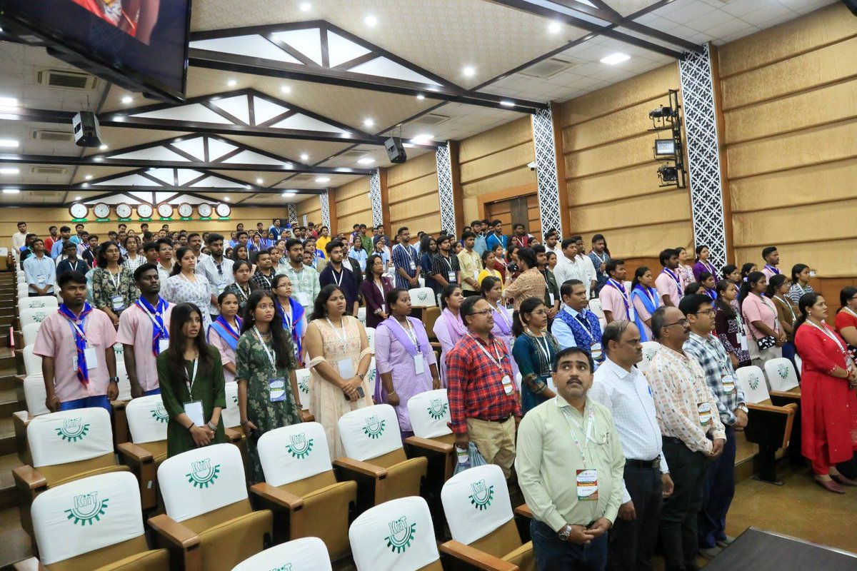 DHE_Odisha's tweet photo. K-Green Summit 2026, organized by NSS Bureau at KIIT University, Bhubaneswar, took place from March 27 to March 29, 2026.
#NSS #GreenSummit #naturecamp https://t.co/lnULDKGh4C