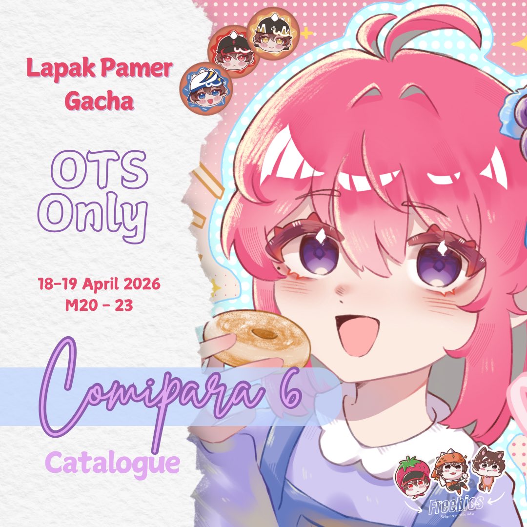 Mirrawi_🍭 || Comipara 6 M20-23 tweet media