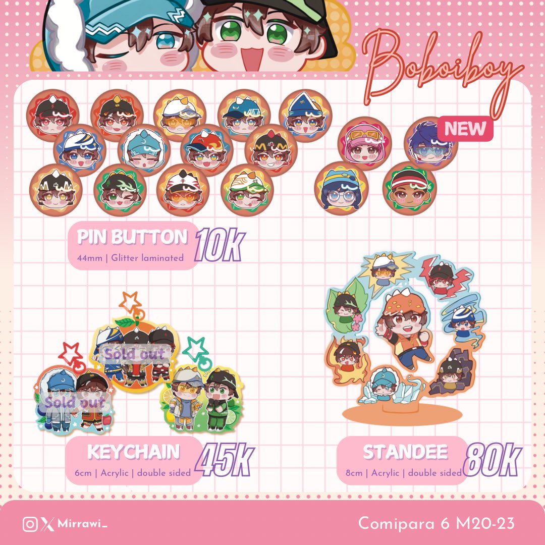 Mirrawi_🍭 || Comipara 6 M20-23 tweet media