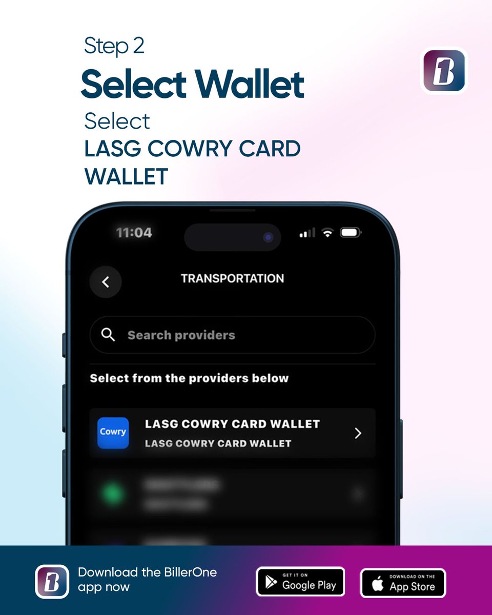 BillerOne_ng's tweet photo. Funding your Cowry wallet just got easier.

With BillerOne, you can top up in a few simple steps and stay moving without interruptions. Swipe through to see how it works 👉🏽

Less stress. More convenience.

#BillerOne #CowryCard #LagosLiving #EasyPayments #DigitalConvenience https://t.co/SpGSr1P5g7