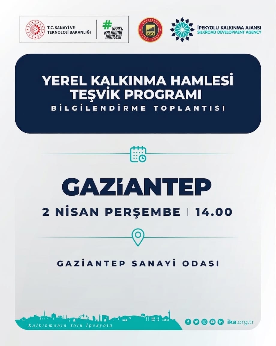 Gaziantep Sanayi Odası tweet media