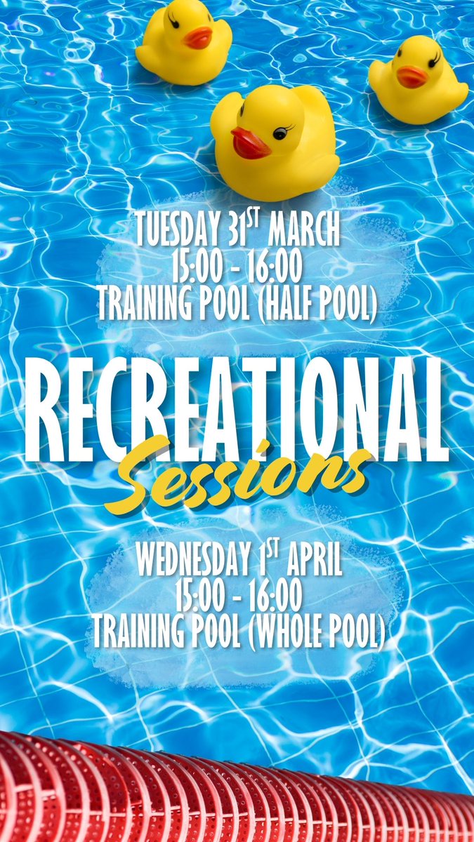 WalesNatPool's tweet photo. Want a chill time for a Swim? Try our recreational sessions this week! #swimfit #swimming https://t.co/SeBkjPeRAl