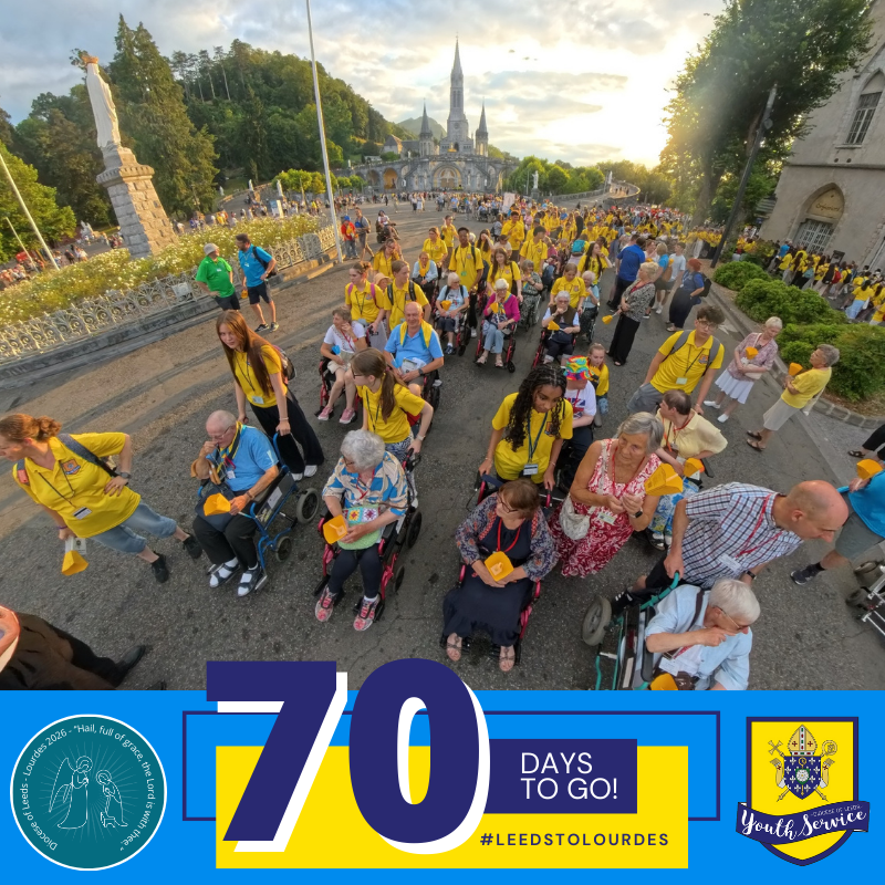 LeedsDYS's tweet image. 70 days to go!!! 🤩

We can't wait to be with everyone in Lourdes! 😍🙏

#LDYS #Lourdes #LeedstoLourdes #DioceseofLeeds #lourdes2026 #annunciation #70days