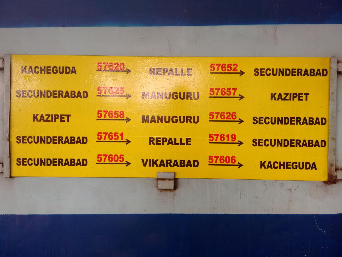 Pavandx002's tweet photo. @SCRailwayIndia @drmhyb @drmsecunderabad @srdom_sc @AshwiniVaishnaw @porika_balram @RailMinIndia https://t.co/GXNrJZy1vd