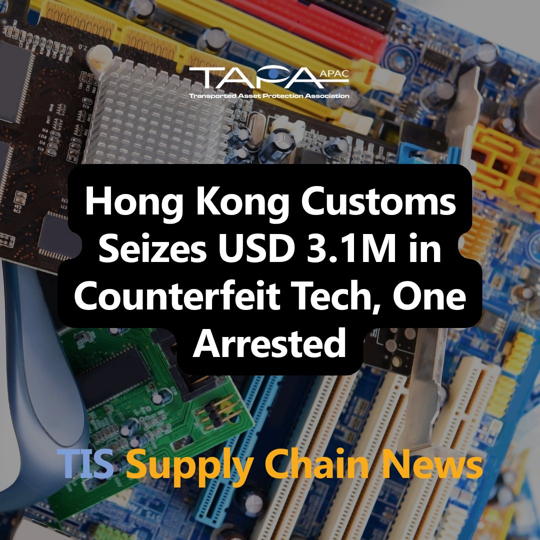 TAPA Transport Asset Protection Association tweet media