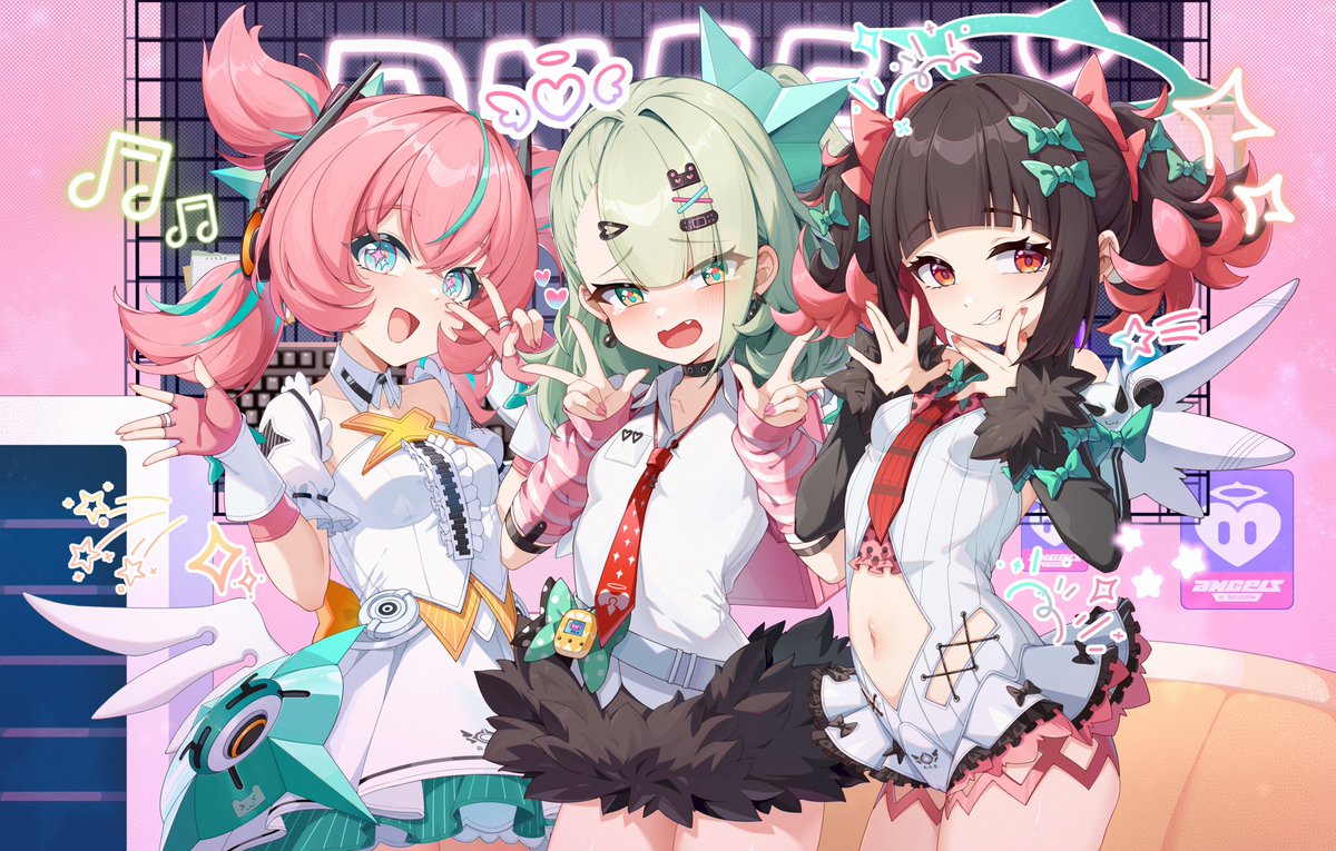 【羽】你幻想，万【千】可【爱】！！！！
 #绝区零 #ゼンゼロ #zzzero #千夏 #爱芮 #南宫羽