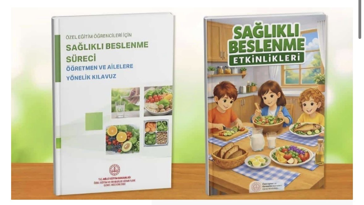Özel eğitim öğrencileri için kapsamlı bir sağlıklı beslenme kılavuzu ve etkinlik kitabı hazırlandı. 

orgm.meb.gov.tr/www/ozel-egiti…

<a href="/tcmeb/">Millî Eğitim Bakanlığı</a>
@Yusuf_Tekin <a href="/MucahitYentur/">Murat Mücahit Yentür</a> <a href="/istanbulilmem/">İstanbul İl Millî Eğitim Müdürlüğü</a> @basaksehir_mem <a href="/ahmetcoskun6134/">AHMET COSKUN</a>
@ankaradenizz