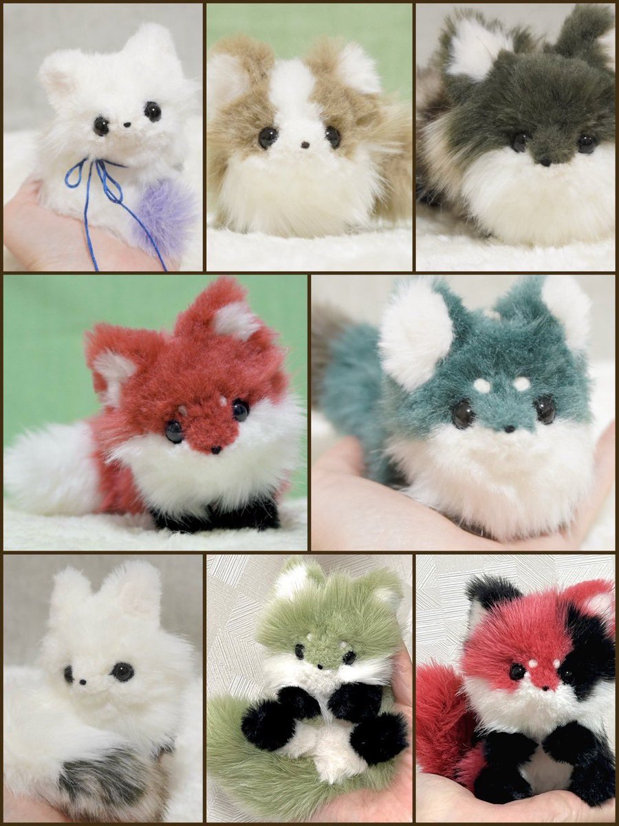nf_machi's tweet photo. 小さなハギレを【つけ】合わせてうまれた【ケモノ】の【つけもの】🐾
今はハギレだけでなく通常生地でも生まれてきてます🐾

🎪次回イベント🎪
5月2,3 #にゃんこ博覧会 R-73
5月23,24 #デザフェス
※どらちも先着販売

🛒shop🛒
SHIROI-HANE'S GALLERY
minne

 #知名度を上げたいので拡散してください https://t.co/7fhr89En6Z