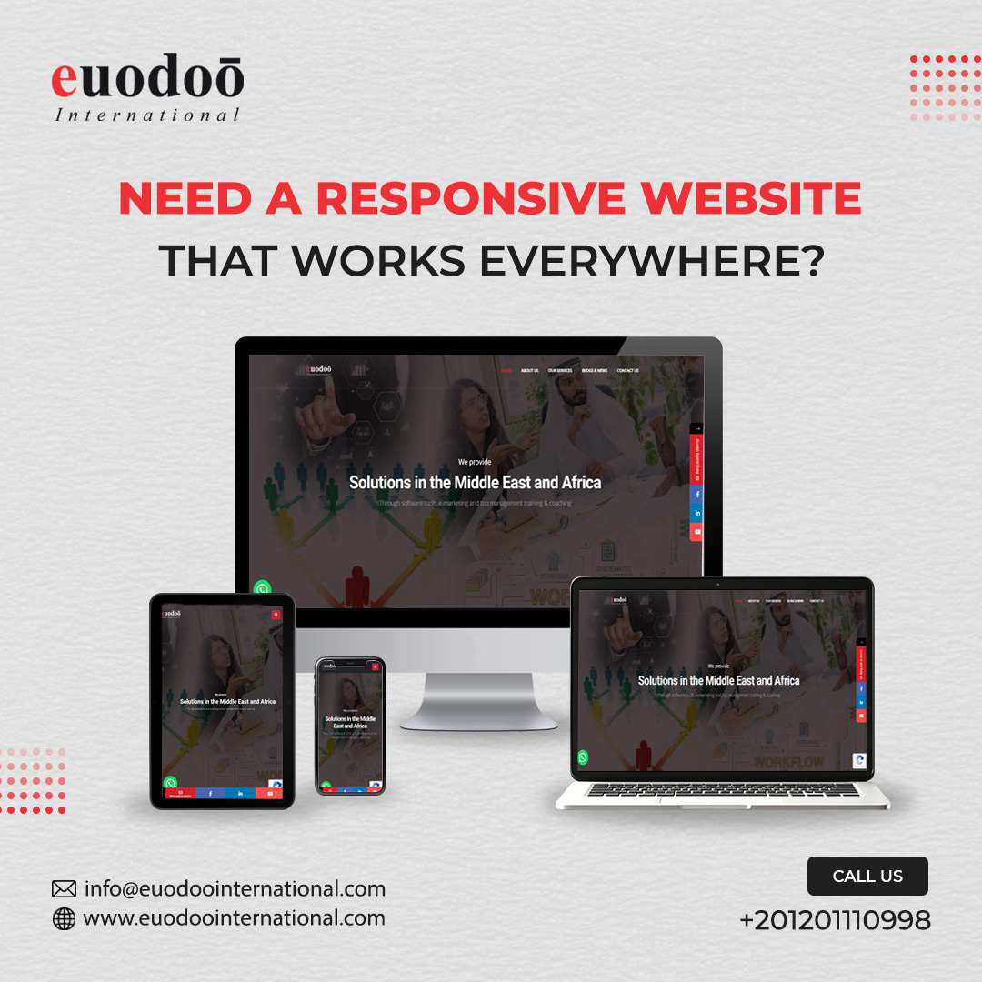 euodooint's tweet photo. 🚀 Need a Responsive Website That Works Everywhere?
Your website should look stunning and function flawlessly on any device! At Euodoō International, we craft responsive, fast, and user-friendly websites tailored to your business needs.
📞+201201110998
#Website #DigitalSuccess https://t.co/Wh2v156bDw