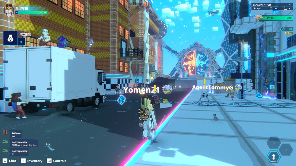 The lab is glitching out in The Sandbox Season 7—caught it on camera. <a href="/TheSandboxGame/">The Sandbox</a>  tsbga.me/TheSandbox #Season7