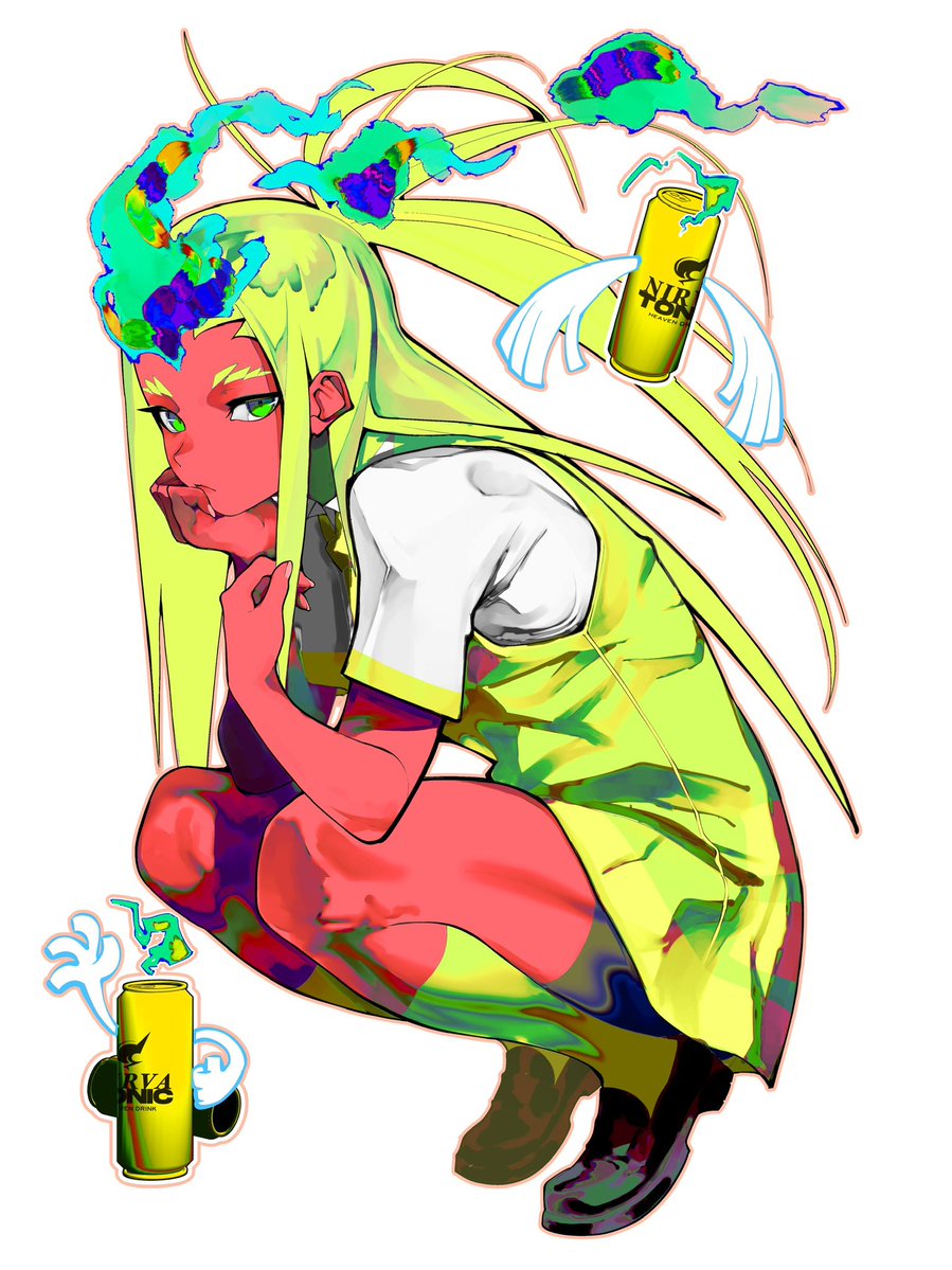 Gugu and some Nirvatonic spirits 🍅🧃