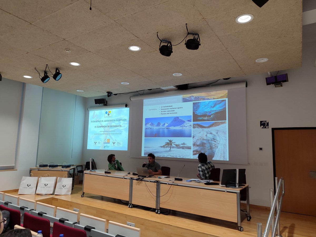 Geografia & Lurralde Antolakuntzako Gradua UPV/EHU tweet media