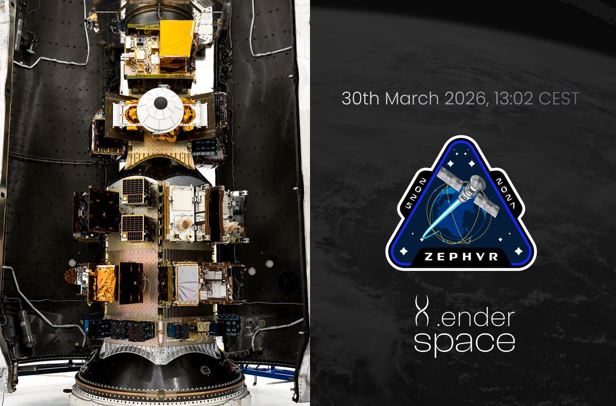 xender_space's tweet photo. Direction Orbit!

Last year, we designed a plan to test and deploy our technology to orbit, we called the plan Zephyr. Today 30th March 2026, our software is launching towards the orbit for the first time in order to test the primitives and the space adaptability of our protocol https://t.co/wNJtWnFoWG