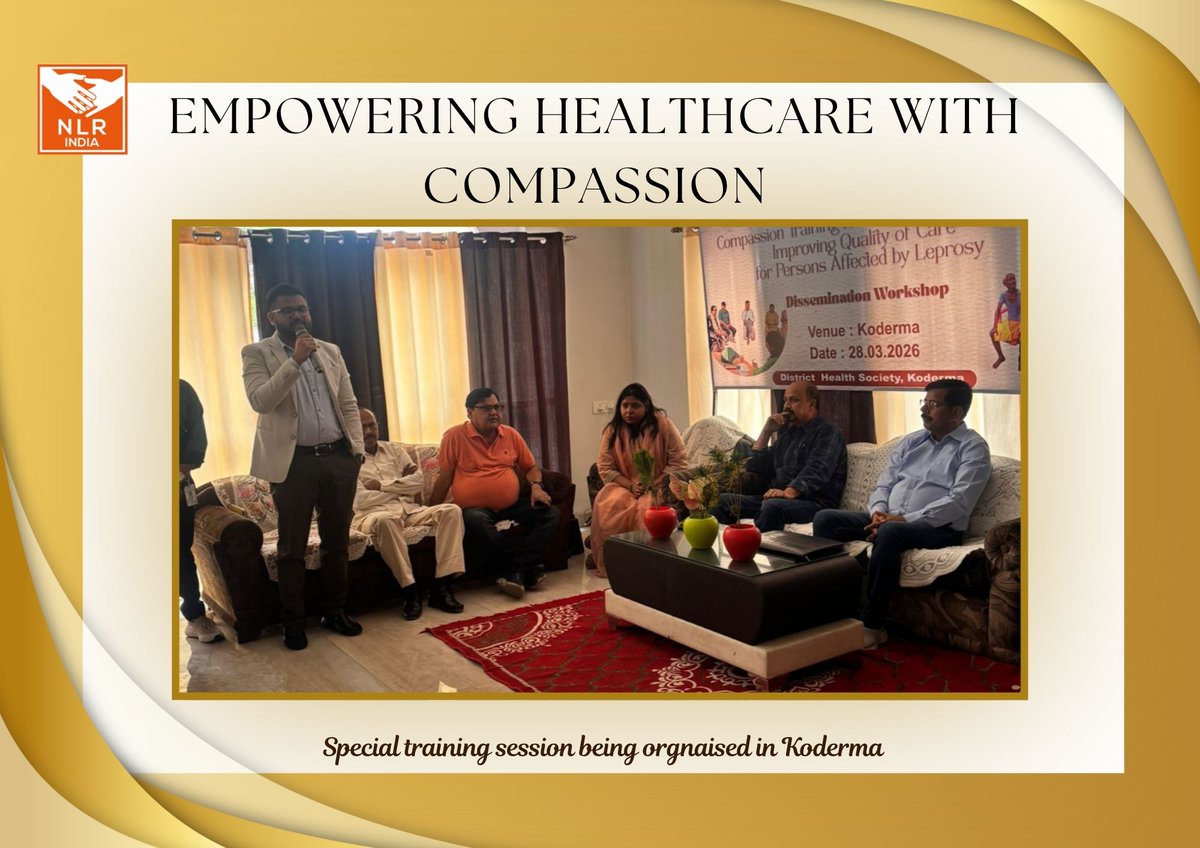 NLRIF_'s tweet photo. Compassion Training Project aims to assess how compassion-focused training that specifically addresses stigma can improve compassion and quality of care among healthcare workers providing services to persons affected by leprosy and other stigmatizing conditions. https://t.co/AY8ZSbdiQQ