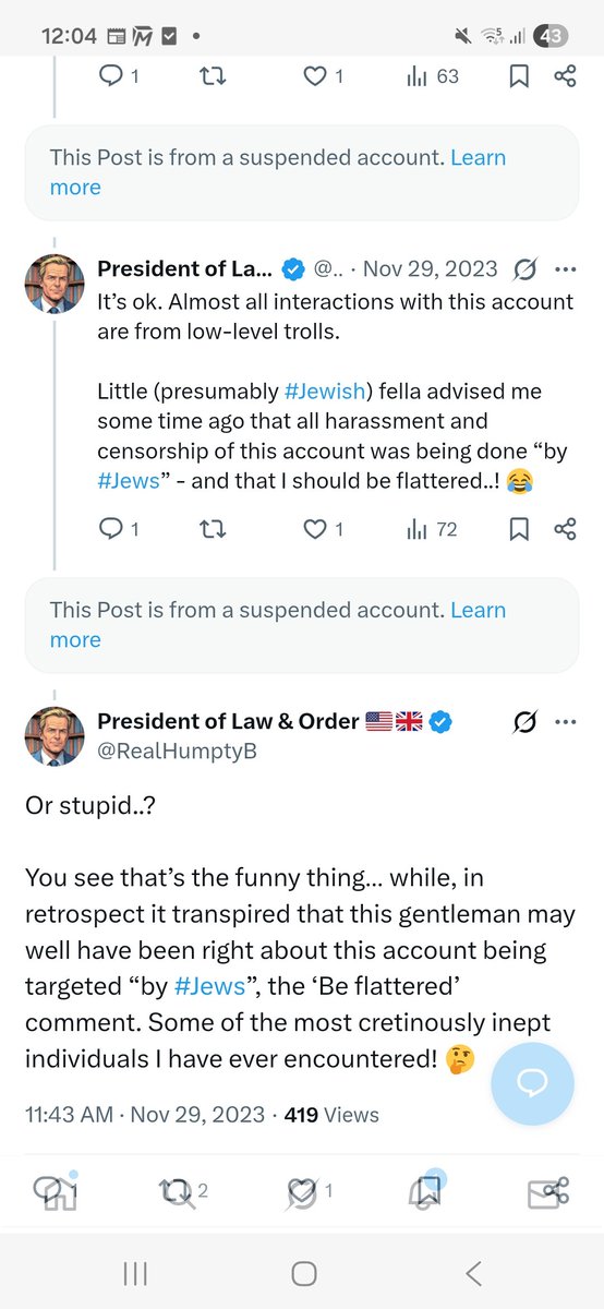 President of Law & Order 🇺🇸🇬🇧 tweet media