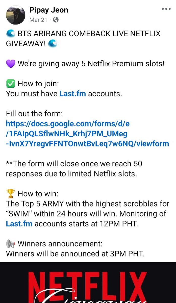 jvngkrs's tweet photo. resibo 5—netflix premium giveaway, itunes, spotify and apple premium, streaming battle. https://t.co/MGZ6b9LkDk