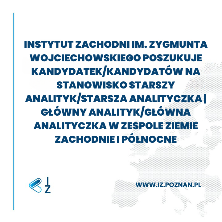 Instytut Zachodni im. Zygmunta Wojciechowskiego tweet media
