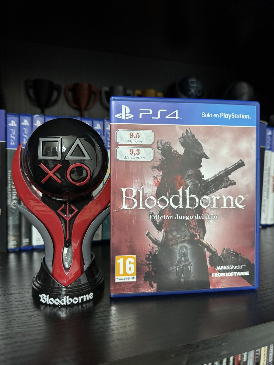 PlayGamerSergio's tweet image. Quiero opiniones sinceras para este juego, os dejo mi opinión.

El mejor juego de la historia☝🏽

#Bloodborne #PlayStation #FromSoftware