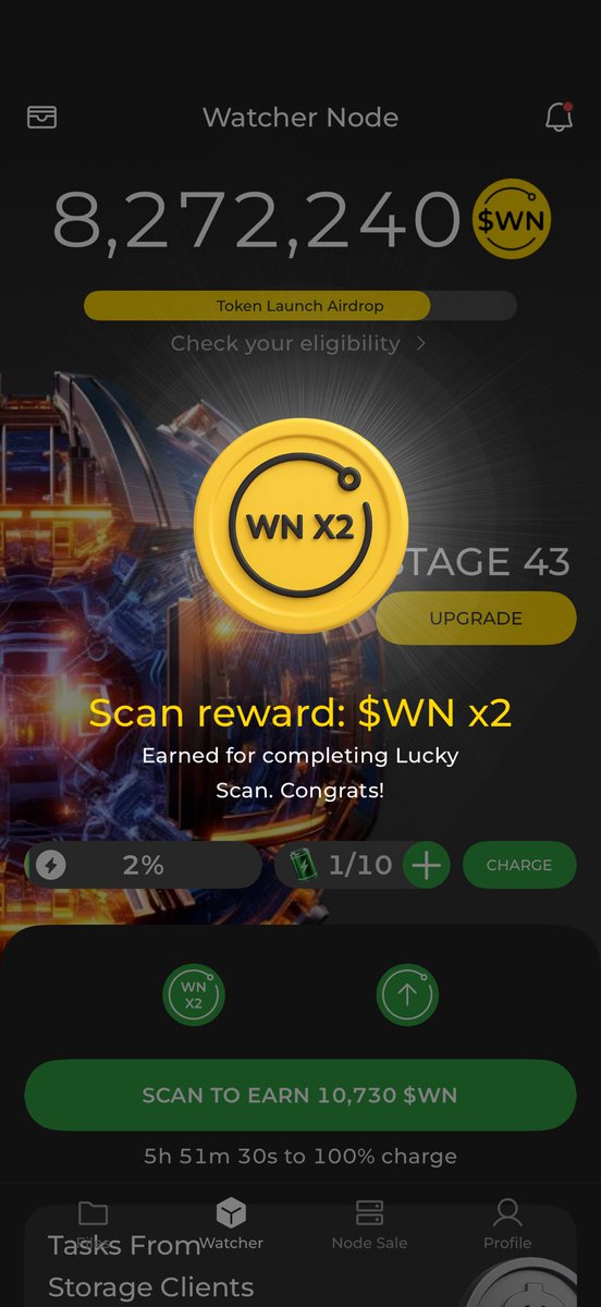 barsun123's tweet photo. 🚀 Big win on DeNet! My Watcher Node has just detected a file ready for extra copies in the DeNet Storage network, earning me some token rewards!

📱💰 Join with my link and start earning:
https://t.co/UKn3k8Cl7V

Enter my code: 0x924ea460c82289241b892a8f315ea48d316c210b https://t.co/9aZcivaD8q