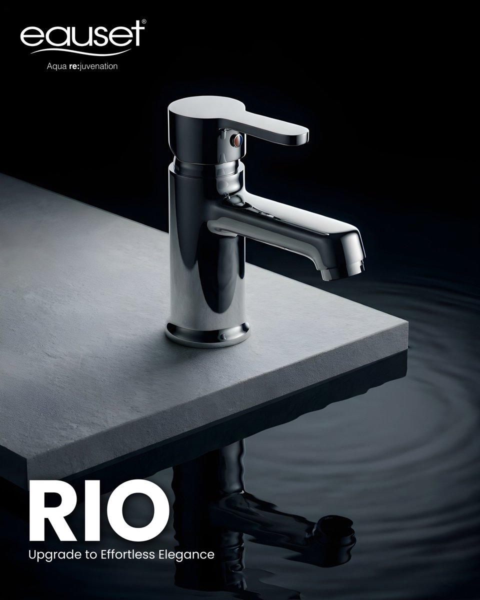 Eausetindia's tweet photo. Meet RIO - Engineered for Everyday Excellence. 🤍
#faucets #showers #sanitaryware #bathfitting #MadeInIndia #bathroom #quality #design #toilet #kitchen #water #flush https://t.co/cjjOj22Uk7