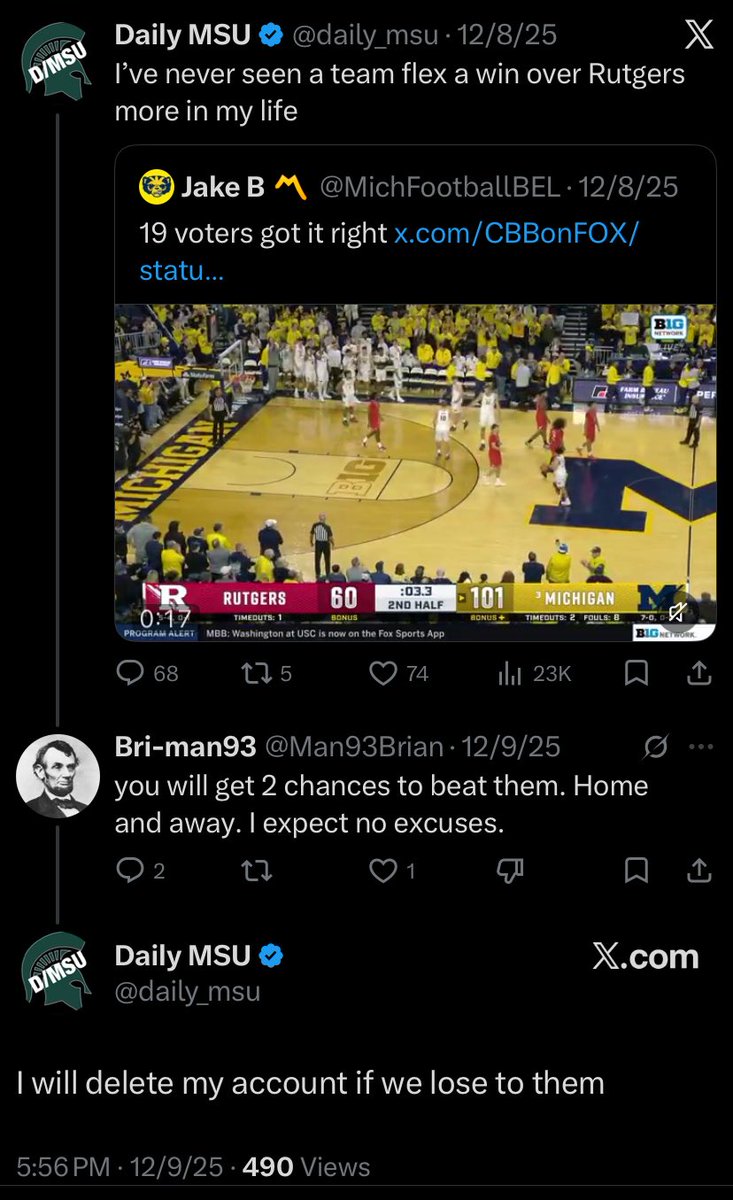 Shane - The Man in the Michigan Hat tweet media