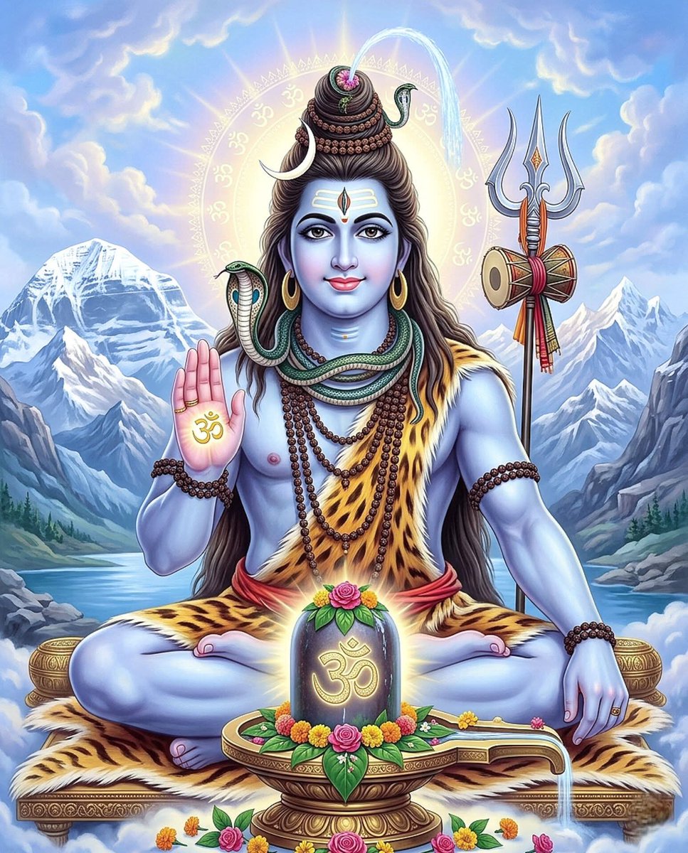 जटाओं से बहती "गंगा"  से "पवित्र" 
हुए गले में "सर्पमाला"  धारण किए..
डमरू की "ध्वनि"  से "ताण्डव" करने
वाले "शिव"  हम सबका "कल्याण"
करें…….🙏🙏

#हर_हर_महादेव🙏🕉️ 🔱
   #शुभ_संध्या🌹🙏☕