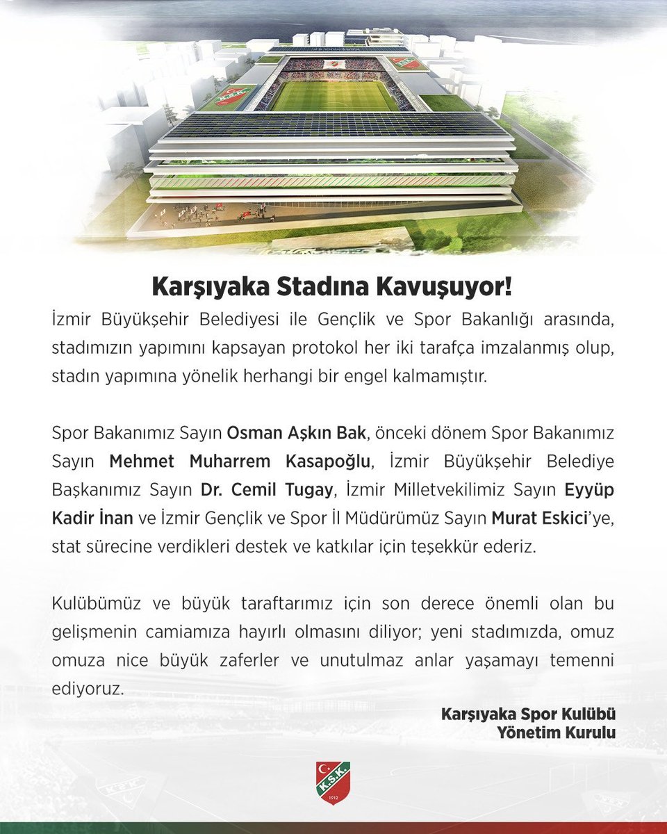 Karşıyaka Spor Kulübü tweet media