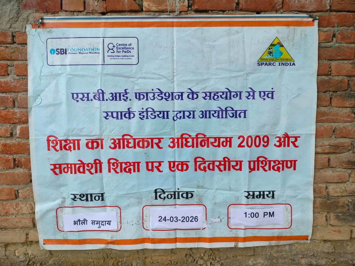 SPARC-INDIA tweet media